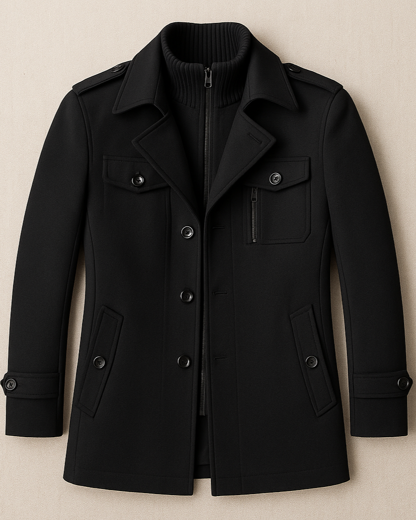 Alessandro Wool Blend Coat