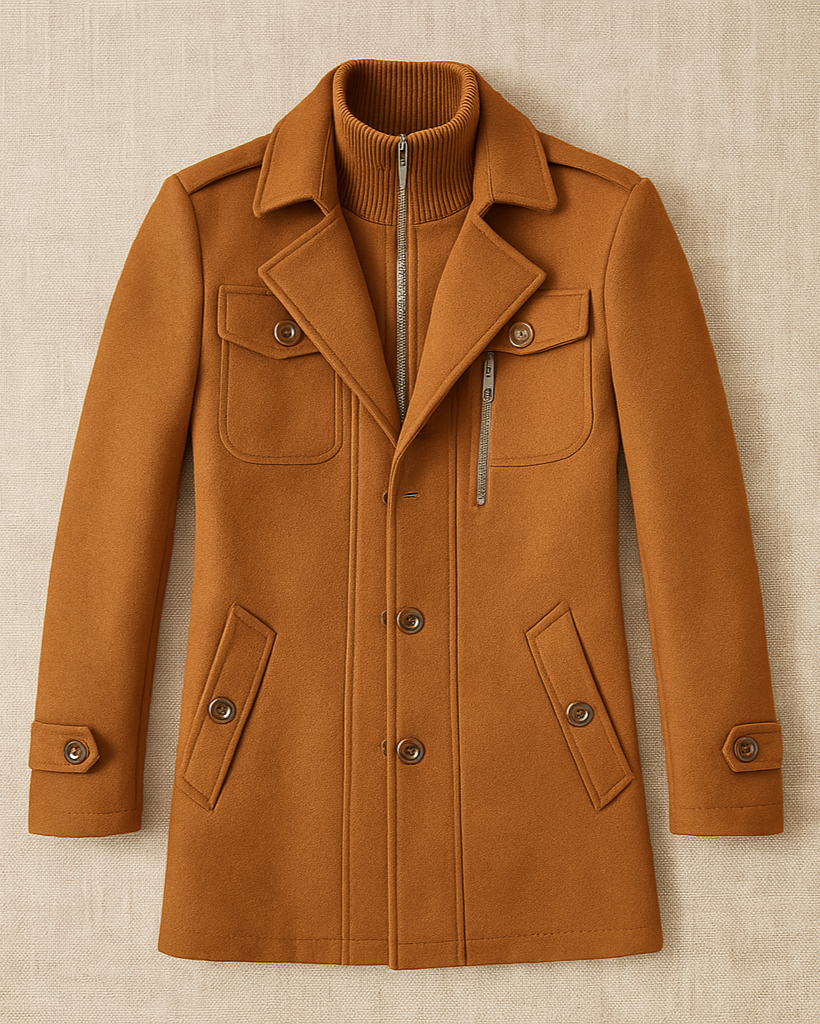 Alessandro Wool Blend Coat