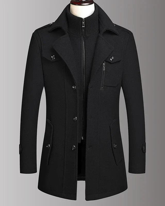 Alessandro Wool Blend Coat