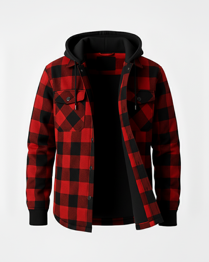 Borguza Plaid flannel jacket