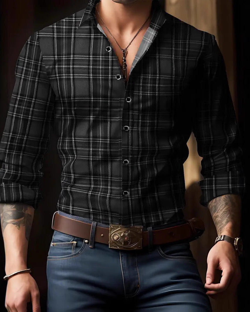 Tailored Plaid shirt