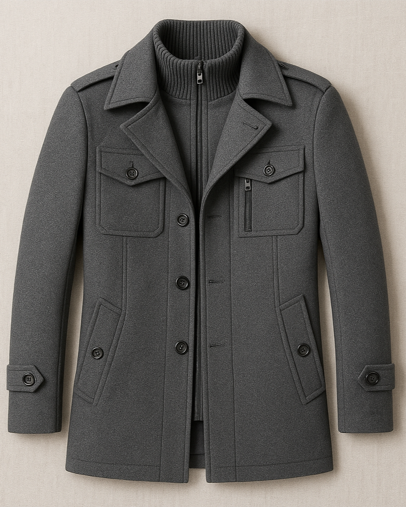 Alessandro Wool Blend Coat