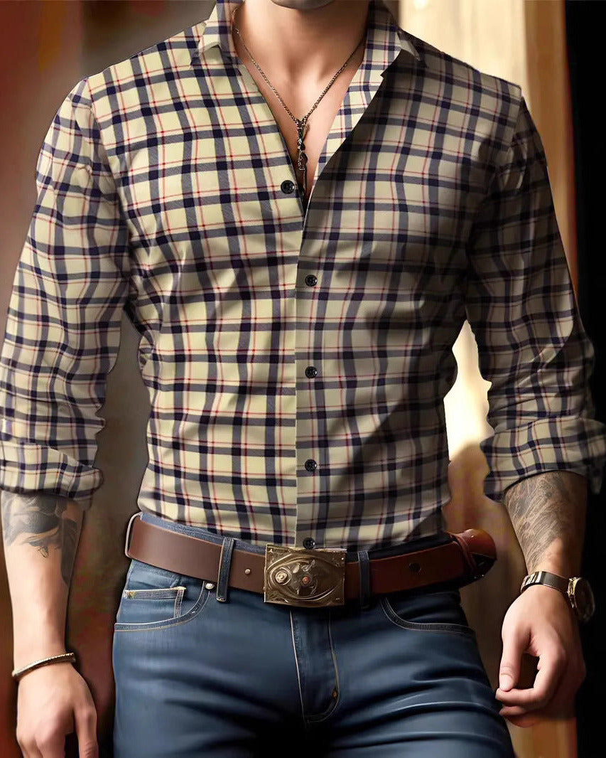 Tailored Plaid shirt