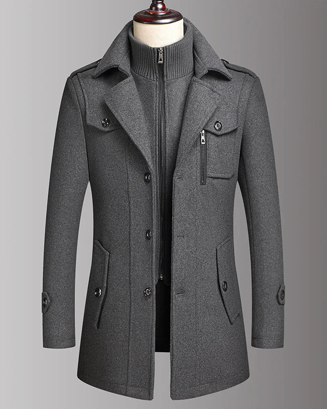 Alessandro Wool Blend Coat