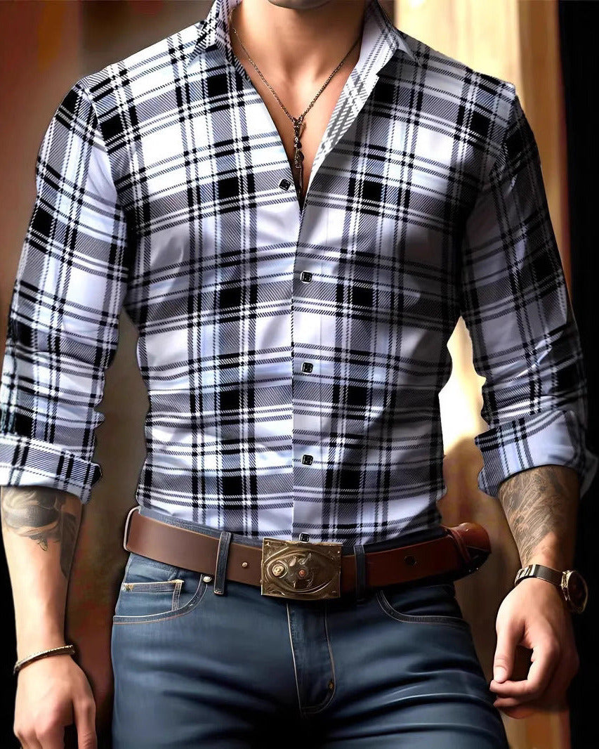 Tailored Plaid shirt