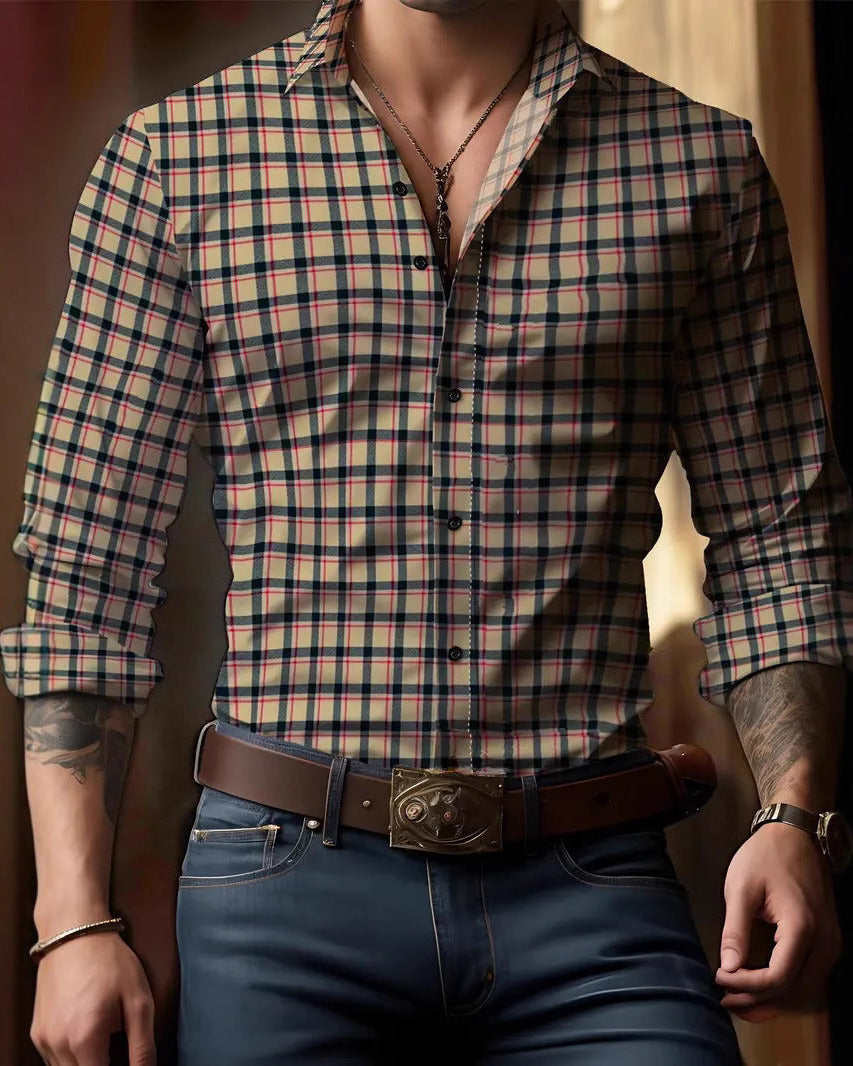 Tailored Plaid shirt