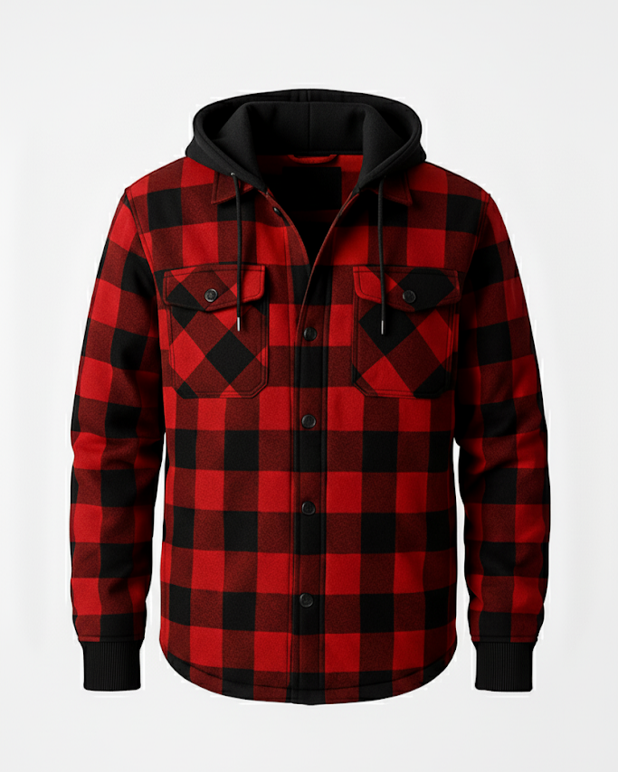 Borguza Plaid flannel jacket