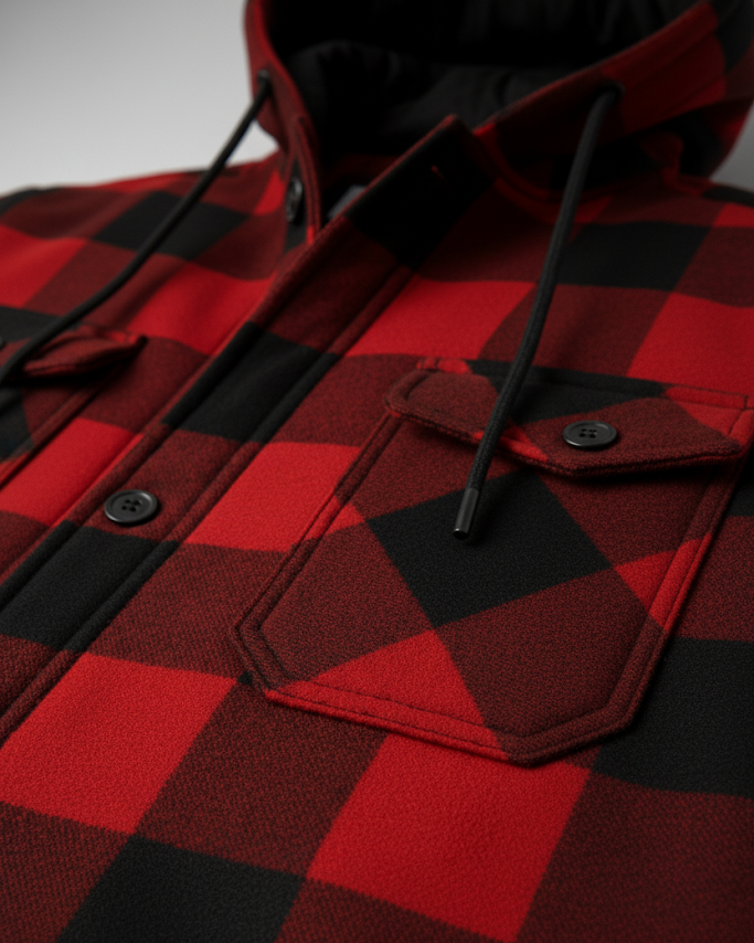 Borguza Plaid flannel jacket
